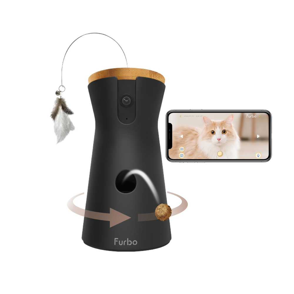 Умная камера наблюдения для котов. Furbo 360° Cat Camera